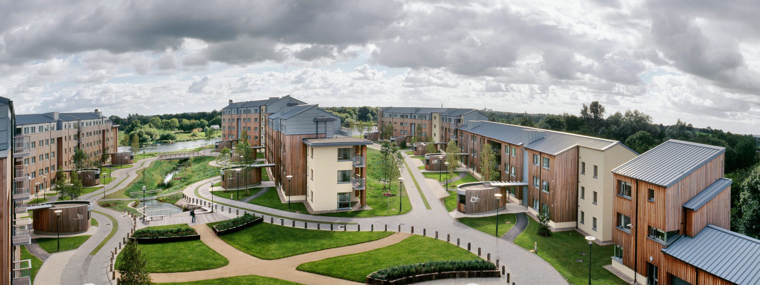 CXPFT1 Thomond Student Village, Student Housing, Europe, Ireland, Limerick, Murray O'Laoire Architects, 2004,